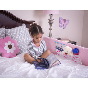 The Sweet Dreams Toddler Bed Rail, Pink